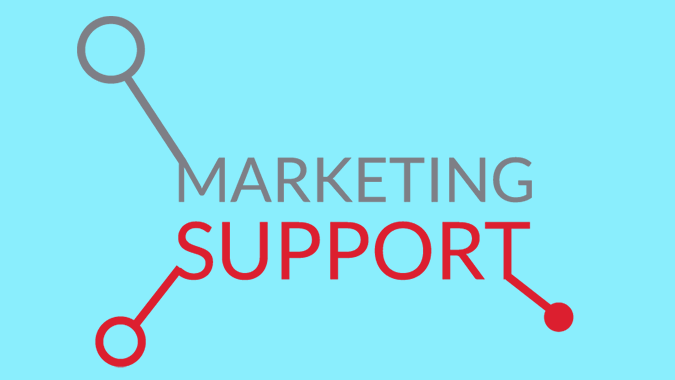 Marketing and support